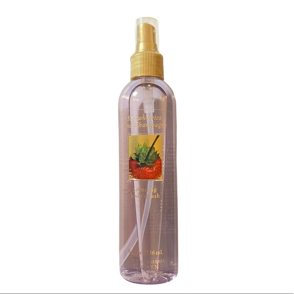 Victoria's Secret Garden Stawberries & Champagne Silkening Body Splash, Retired